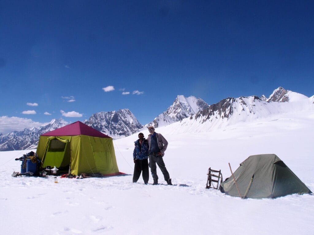Snow lake