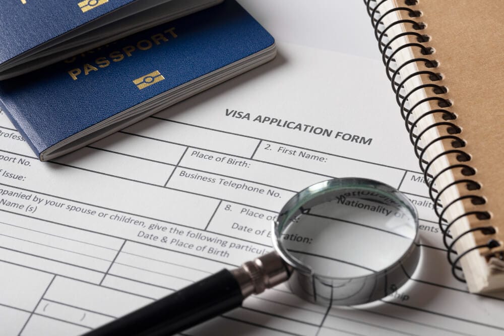 Visa and mountainering permit