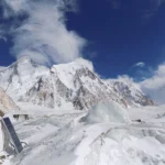 Gasherbrum I (Hidden Peak), 8,080 m, rising at the head of the Baltoro in the Karakoram