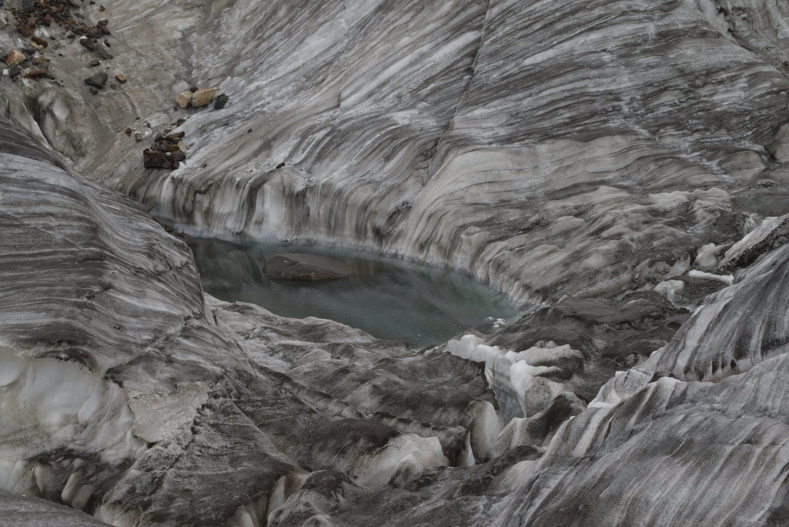 Hispar Glacier in the Karakoram, Gilgit-Baltistan, Pakistan