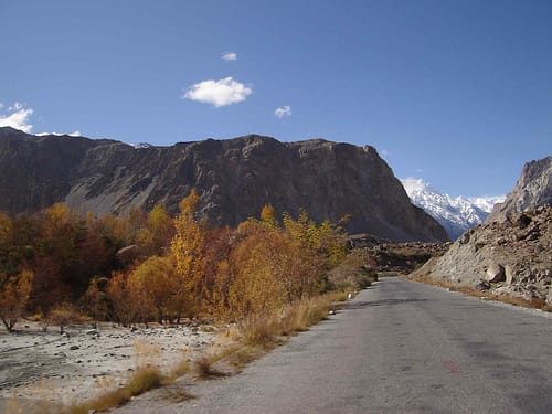 The Batura Glacier in Gojal, Upper Hunza, Pakistan