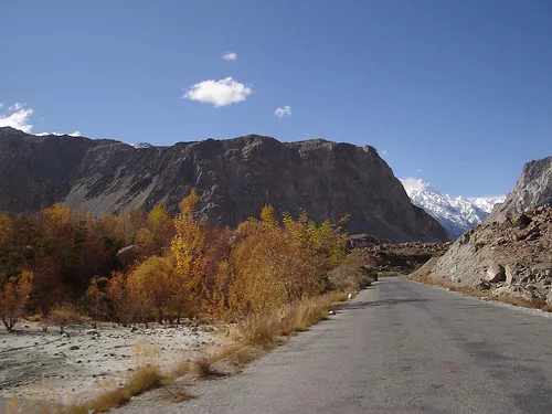 The Batura Glacier in Gojal, Upper Hunza, Pakistan