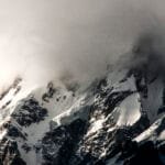 Malubiting peak, 7,458 m, in the Rakaposhi-Haramosh range seen from Nagar, Gilgit-Baltistan