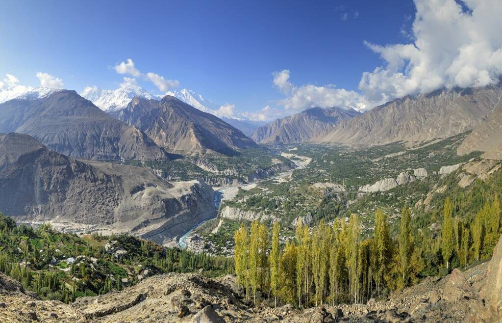 Hunza Valley from Eagle's Nest — the region most travellers asking 'is Pakistan safe' are really asking about